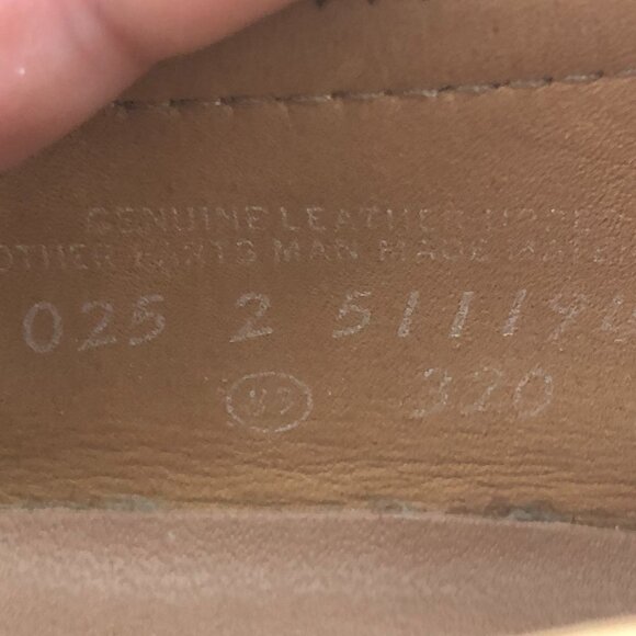 Earth Shoe Kalso Negative Heel Tan Suede Leather Slip On Loafers Size 12.5 - Picture 4 of 6